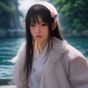 甜性涩爱导航站内容总监李岩的工作照，短发女性，神情专注，坐在电脑前审阅内容稿件，背景是整洁的编辑工作室